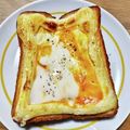 ＊なぁ＊'s cooksnap of when they made 焦がしマヨたまチーズイントースト.