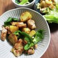 そらてんママ's cooksnap of when they made スパイシー＊チキンとポテトの炒め物.