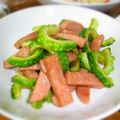 シュウちゃんのママ's cooksnap of when they made どぉぉ～ん！ゴーヤちゃんぷるー♡.