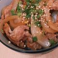 あさここなっつ's cooksnap of when they made 超簡単！絶品豚丼！.