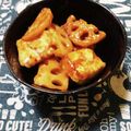 ﾁｲﾁｬﾝﾏﾏ's cooksnap of when they made 豆腐と蓮根のコチュマヨ焼き～✳.