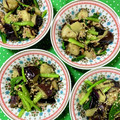 ふたごゆき's cooksnap of when they made 茄子と小松菜とツナの塩昆布和え♪.