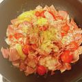 miiiiitomo's cooksnap of when they made ミニトマトとゴロゴロベーコンの旨焼き.
