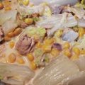 MegJpn's cooksnap of when they made 子供大好き白菜のツナコーン.