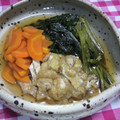 amamitu's cooksnap of when they made ＠小松菜の煮びたし＠.