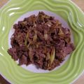 せつみか's cooksnap of when they made 普段の牛肉おかず.