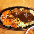 ダンボ★'s cooksnap of when they made つばめグリル風ハンバーグ～たねと焼き方.