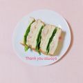 まあまま☆0403's cooksnap of when they made ツナりんごチーズのサンドイッチ.