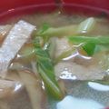 あゆたっくん's cooksnap of when they made 【減塩】きゃべつとしょうがの味噌汁.