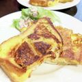 ちえたろう's cooksnap of when they made 甘くない＊ハム＆チーズのフレンチトースト.