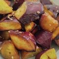 かなひな命's cooksnap of when they made さつまいも★揚げずに簡単！大学芋風.