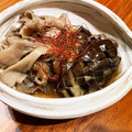 MizuhoBank's cooksnap of when they made 【おばんざい】茄子ときのこのたいたん.
