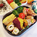 ゆいmaru3's cooksnap of when they made ❀チーズＩＮちくわの磯部揚げ❀《お弁当》.