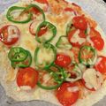 mame_chi's cooksnap of when they made 我が家のご飯のピザ生地♡.