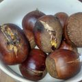 桃アン's cooksnap of when they made 生栗の茹で方　ゼロ活力鍋　崩れない　１分.