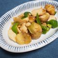 バカリャウ's cooksnap of when they made 【秋号掲載】鶏肉と栗の秋オイスター炒め.