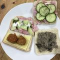 Ruriluru's cooksnap of when they made 簡単♪プチサンドウィッチ♡.