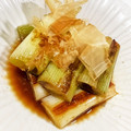 y_u♡'s cooksnap of when they made 白ネギを柚子こしょうで・・・.