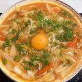 バンビーノ☆'s cooksnap of when they made ✿味噌煮込みうどん鍋✿.