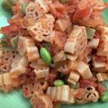 Stacieee's cooksnap of when they made ツナトマトソースのショートパスタ.