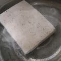 くむちん's cooksnap of when they made グンと風味よく＊こんにゃくのあく抜き方法.