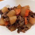 ころろろ's cooksnap of when they made にんにく香る✿牛肉大根の炒め煮.