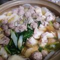 タロチュウ's cooksnap of when they made 合挽き肉と生姜の肉団子鍋.