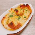 のんべぇヒロ's cooksnap of when they made 簡単ランチ♪バゲットでパングラタン.