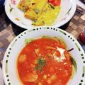 ヨシエ＊・Θ・）'s cooksnap of when they made ミネストローネ♪トマト缶簡単.