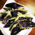 青森在住's cooksnap of when they made 話題入り♡カリッサクッ茄子天ぷら♪.