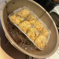 ☺︎またん☺︎'s cooksnap of when they made 【離乳食 手づかみ】きな粉バナナ蒸しパン.