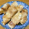 vabochan's cooksnap of when they made こんにゃくの豚肉巻き♧.