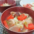 イベ長's cooksnap of when they made ひっつみ　(岩手郷土料理).