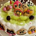 クックS9RERZ☆'s cooksnap of when they made 簡単♪アンパンマンキャラケーキ.