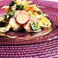 E吉☆'s cooksnap of when they made 【ラディッシュとごぼうのサラダ】.