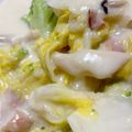 s06007's cooksnap of when they made 白菜とベーコンのクリーム煮.