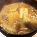 みみちゃ！'s cooksnap of when they made 肉なしの豚汁、やっぱその名は無豚汁で？.