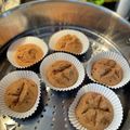 TakakoL's cooksnap of when they made 沖縄風!?黒糖の蒸しパン(アガラサー).