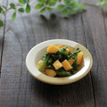 まろんかふぇ's cooksnap of when they made 柿と春菊のごま和え.