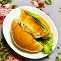 にきけん's cooksnap of when they made ソースが決め手！餃子ロールパン.