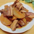 ルパンのかあさん☆彡's cooksnap of when they made 大根と豚バラブロックの煮物.
