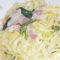 ともかずみみ's cooksnap of when they made フライパン1つでカルボナーラ.