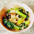 さくらん餅's cooksnap of when they made 小松菜・もやしと厚揚げの煮物♪.