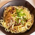 ☆にゃんきー's cooksnap of when they made ワンパン♪きのこと豚肉の和風スープパスタ.
