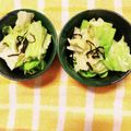 まいちゃと's cooksnap of when they made 簡単すぎ！キャベツと塩昆布でチン！！.