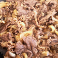 クックりーこ☆'s cooksnap of when they made 牛ごぼうと舞茸のしぐれ煮.