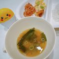 ゆにこーん☆'s cooksnap of when they made じゃがいも大根わかめのほっこりお味噌汁.