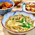お料理ニャロメ's cooksnap of when they made 出汁が美味しい！豚肉と牛蒡の柳川風卵とじ.