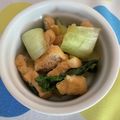 わたるんママ's cooksnap of when they made 簡単！チンゲンサイと油揚げの炒め煮.
