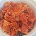 Yuuko7i's cooksnap of when they made ☆低糖質＊トマト缶de炒り豆腐☆.